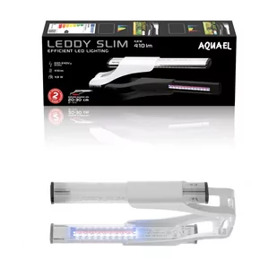 AQUA EL AQUAEL Leddy Slim 4,8W Plant biały 2.0 124215 - Oświetlenie akwarium - miniaturka - grafika 1