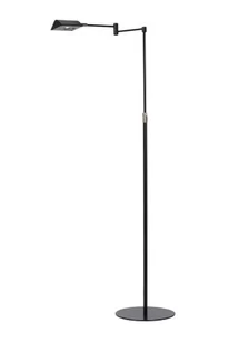 Lucide NUVOLA Czarna LED DIM 9W ściemnialna 3000K Lampka podłogowa stojąca regulowana 19765/09/30 - Lampy stojące - miniaturka - grafika 1