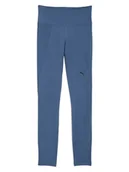 Spodnie sportowe damskie - Puma Legginsy sportowe "Tad Essential" w kolorze niebieskim - miniaturka - grafika 1