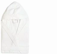 Szlafroki damskie - Sorema Szlafrok z kaptruem Go Vegan White - miniaturka - grafika 1