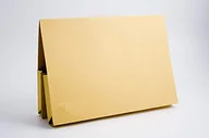 Portfele - Exacompta Guildhall podwójna kieszeń prawny portfel, 315 g/m², Foolscap - żółty, opakowanie 25 szt. - miniaturka - grafika 1