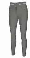 Bryczesy - Pikeur Bryczesy damskie CALANJA GRIP - light grey - miniaturka - grafika 1
