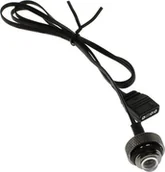 Chłodzenie wodne - XSPC XSPC ARGB LED Verschlussstopfen, G1/4, 5V 3Pin - schwarz/chrome - miniaturka - grafika 1