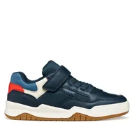 Buty dla chłopców - Sneakersy Geox J Perth Boy J367RE 054FU C4002 S Granatowy - miniaturka - grafika 1