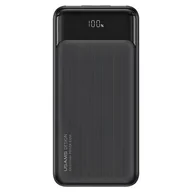 Powerbanki - USAMS Powerbank 30000mAh 20W QC3.0+PD Fast Charge czarny/black XY Series 30KCD20101 US-CD201 Digital display - miniaturka - grafika 1