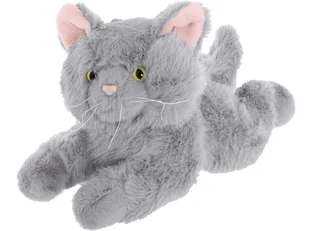 Maskotka Pluszowa SZARY KOT Kotek Duży Przytulanka Dla Dzieci 45 CM - Maskotki i pluszaki - miniaturka - grafika 1