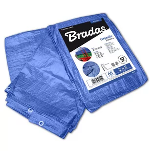 BRADAS Plandeka wzmacniana BLUE 3 x 5m, 60g - PL3/5 - Akcesoria motoryzacyjne - miniaturka - grafika 1