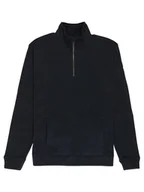Bluzy męskie - Quiksilver Polar Keller 1/4 Zip EQYFT05114 Granatowy Regular Fit - miniaturka - grafika 1