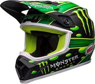 Kaski motocyklowe - BELL KASK MX-9 MIPS SHOWTIME matowy czarny/zielony XL - miniaturka - grafika 1