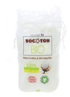 BOCOTON Kwadratowe Płatki do Demakijażu, z Organicznej Bawełny, Bocoton, 40szt - Waciki, płatki i patyczki kosmetyczne - miniaturka - grafika 1
