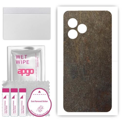 folia naklejka skórka strukturalna na TYŁ do Realme GT Neo6 Perfect World - Kamień Księżycowy - apgo SKINS