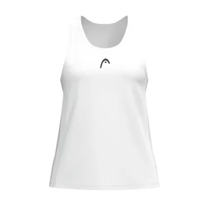 Dziewczęca koszulka Head CLUB 25 Tank Top Girls WH 164 cm - Koszulki i topy damskie - miniaturka - grafika 1