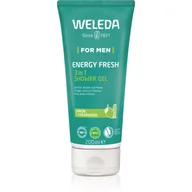 Kosmetyki do kąpieli - Weleda Energy Fresh 3in1 Żel pod prysznic dla mężczyzn 200 ml - miniaturka - grafika 1