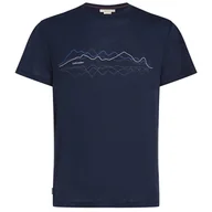 Koszulki sportowe męskie - Koszulka męska Icebreaker M Mer Core SS Tee Icebreaker Rozmiar: XL / Kolor: niebieski - miniaturka - grafika 1