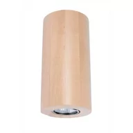 Lampy ścienne - Spotlight Kinkiet LAMPA ścienna WOODDREAM 2081260 drewniana OPRAWA skandynawska tuba okrągła ekologiczna brzoza - miniaturka - grafika 1