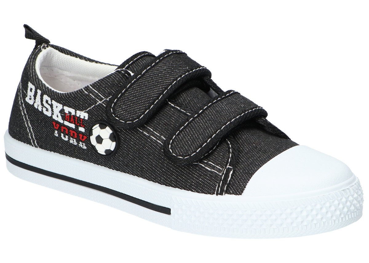 AMERICAN CLUB TEN177 TENISÓWKI TRAMPKI DZIECIĘCE BLACK 35