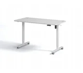 Biurka gamingowe - Black Point IBUKI 160cm Regulacja wysokości Biały - miniaturka - grafika 1