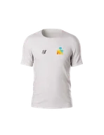 Koszulki sportowe męskie - COMPRESSPORT Koszulka biegowa z krótkim rękawem TRAINING SS T-SHIRT IRON MAN 2025 sugar sunrise - miniaturka - grafika 1