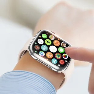 Dux Ducis Samo etui do Watch 7 45mm elastyczny pokrowiec na zegarek srebrny - Akcesoria do smartwatchy - miniaturka - grafika 9