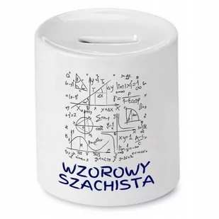 DLA SZACHISTY SKARBONKA WZOROWY SZACHISTA z Nadrukiem ze Zdjęciem - Skarbonki - miniaturka - grafika 1