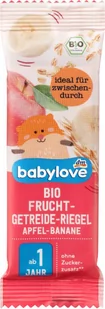Babylove Batonik Owsiany z Jabłkiem i Bananem - Przekąski dla dzieci - miniaturka - grafika 1