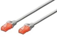 Kable miedziane - Digitus Kabel patch-cord UTP CAT.6 grau 7,0m 15 LGW DK-1612-070 - miniaturka - grafika 1