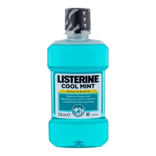 Listerine Listerine Mouthwash Cool Mint płyn do płukania ust 250 ml unisex - Płyny do płukania jamy ustnej - miniaturka - grafika 1