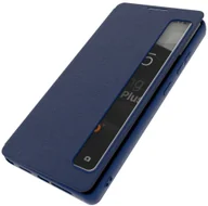 Etui i futerały do telefonów - Etui z klapką Supero Smart View do Galaxy S26+ Plus, skórzane, granatowe - miniaturka - grafika 1