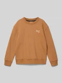 Swetry dla chłopców - Bluza o kroju regular fit z nadrukiem z logo - miniaturka - grafika 1