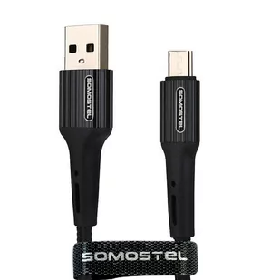 Kabel Usb Micro Usb 3.6A Somostel Czarny 1M - Kable USB - miniaturka - grafika 1