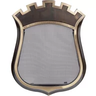 Akcesoria kominkowe - Kratki.pl Kratka herb z koroną HERBK - miniaturka - grafika 1