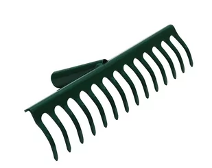 Pro 12384 Grabie wzmocnione 410mm 16-zębne nieoprawne - Grabie i motyki - miniaturka - grafika 1