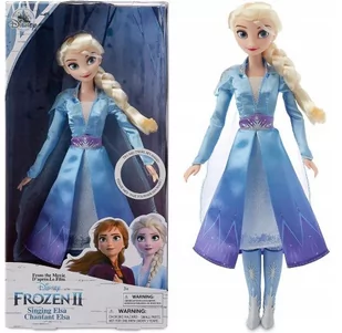 Lalka Elsa śpiewająca Kraina Lodu FROZEN II Prezent dla dziewczynki - Figurki dla dzieci - miniaturka - grafika 1