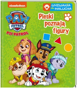 Media Service Zawada Pieski poznają figury. Wyzwania dla malucha. Psi Patrol - Opracowanie zbiorowe - Baśnie, bajki, legendy - miniaturka - grafika 2