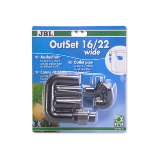 JBL zestaw biegu wstecznego wody o szerokości do drukarki atramentowej filtr rura na rury zewnętrzne akwaria, outset Wide 60156 31004 - Filtry akwariowe i akcesoria - miniaturka - grafika 1