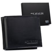 Portfele - Elegancki portfel męski z zabezpieczeniem RFID Protect — Cavaldi - miniaturka - grafika 1