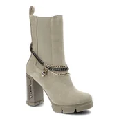 Botki damskie - Carinii, Botki, B8588_-R30-000-000-E36 Beż, rozmiar 40 - miniaturka - grafika 1