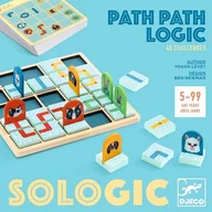 Zabawki interaktywne dla dzieci - Djeco Žaidimas - Loginis žaidimas - Kelio logika - miniaturka - grafika 1