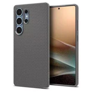 Etui do Samsung Galaxy S25 Ultra Marble Grey Spigen Liquid Air - Etui i futerały do telefonów - miniaturka - grafika 1