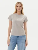 Koszulki i topy damskie - Guess T-Shirt V4YI21 KCDH1 Szary Slim Fit - miniaturka - grafika 1