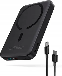 Baseus Magsafe Powerbank 10000mAh PD 20W iPhone Mini USB-C Czarny - Akcesoria do smartwatchy - miniaturka - grafika 1