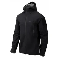 Odzież taktyczna i umundurowanie - Kurtka męska Helikon-Tex Hardshell SQUALL - TorrentStretch - Czarna - miniaturka - grafika 1