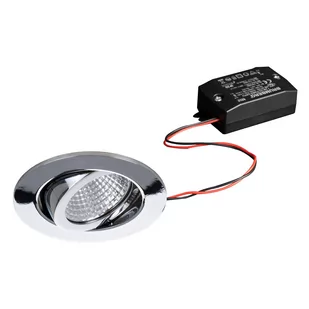 Brumberg spot wpuszczany LED 38° chrom 2 700 K - Oprawy, klosze i abażury - miniaturka - grafika 1