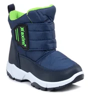 Buty dla dziewczynek - Śniegowce buty dziecięce zimowe ocieplane Acim Z23034 na rzepy-31 - miniaturka - grafika 1