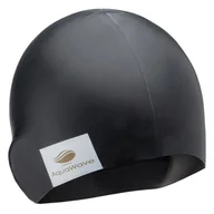 Pływanie - CZEPEK SILIKONOWY AQUAWAVE PRIMECAP M000136286 – Czarny - miniaturka - grafika 1