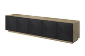 Szafki RTV - Szafka RTV Asha 200 cm - artisan /czarny mat - miniaturka - grafika 1