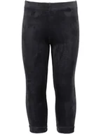 Legginsy - Blue Seven Aksamitne legginsy w kolorze czarnym - miniaturka - grafika 1