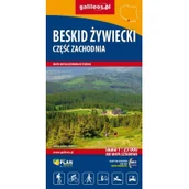 Przewodniki - Beskid Żywiecki część zachodnia Mapa turystyczna 1:25 000 - miniaturka - grafika 1