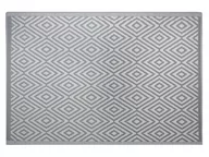 Dywany zewnętrzne - Beliani Dywan na zewnątrz ciemnoszary 120 x 180 cm SIKAR - miniaturka - grafika 1