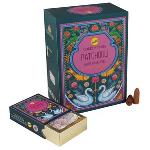 Kadzidełka SV Patchouli (paczula) stożki back flow - Kadzidła i dodatki - miniaturka - grafika 1